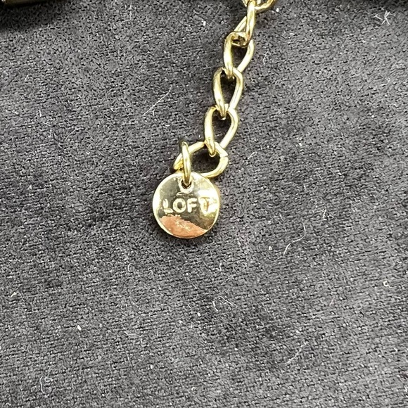 Holst + Lee for Loft Goldtone Cord Mesh Statement Necklace in Box - Picture 5 of 7